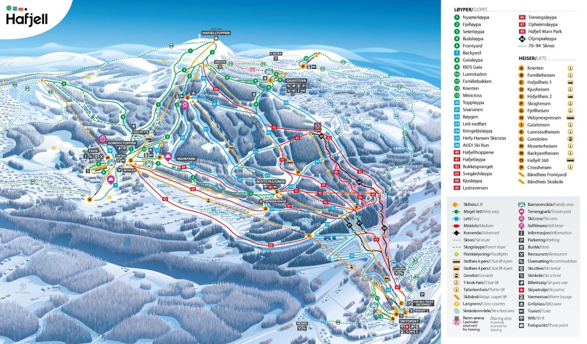 Ski And Bike-In And Out Hafjell Extérieur photo